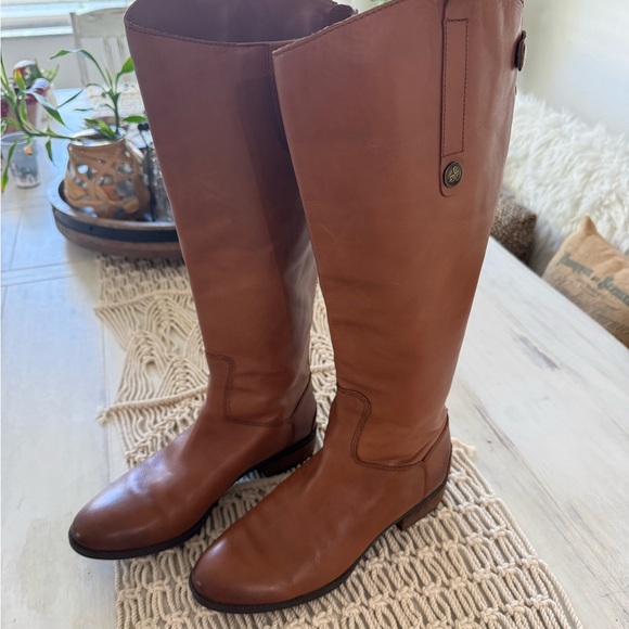 Sam Edelman Leather Boots 8 - Picture 11 of 16